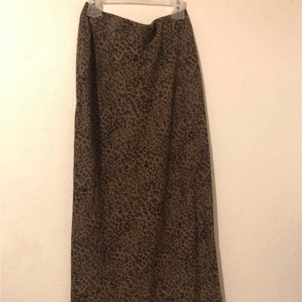 A New Day Print Maxi Skirt